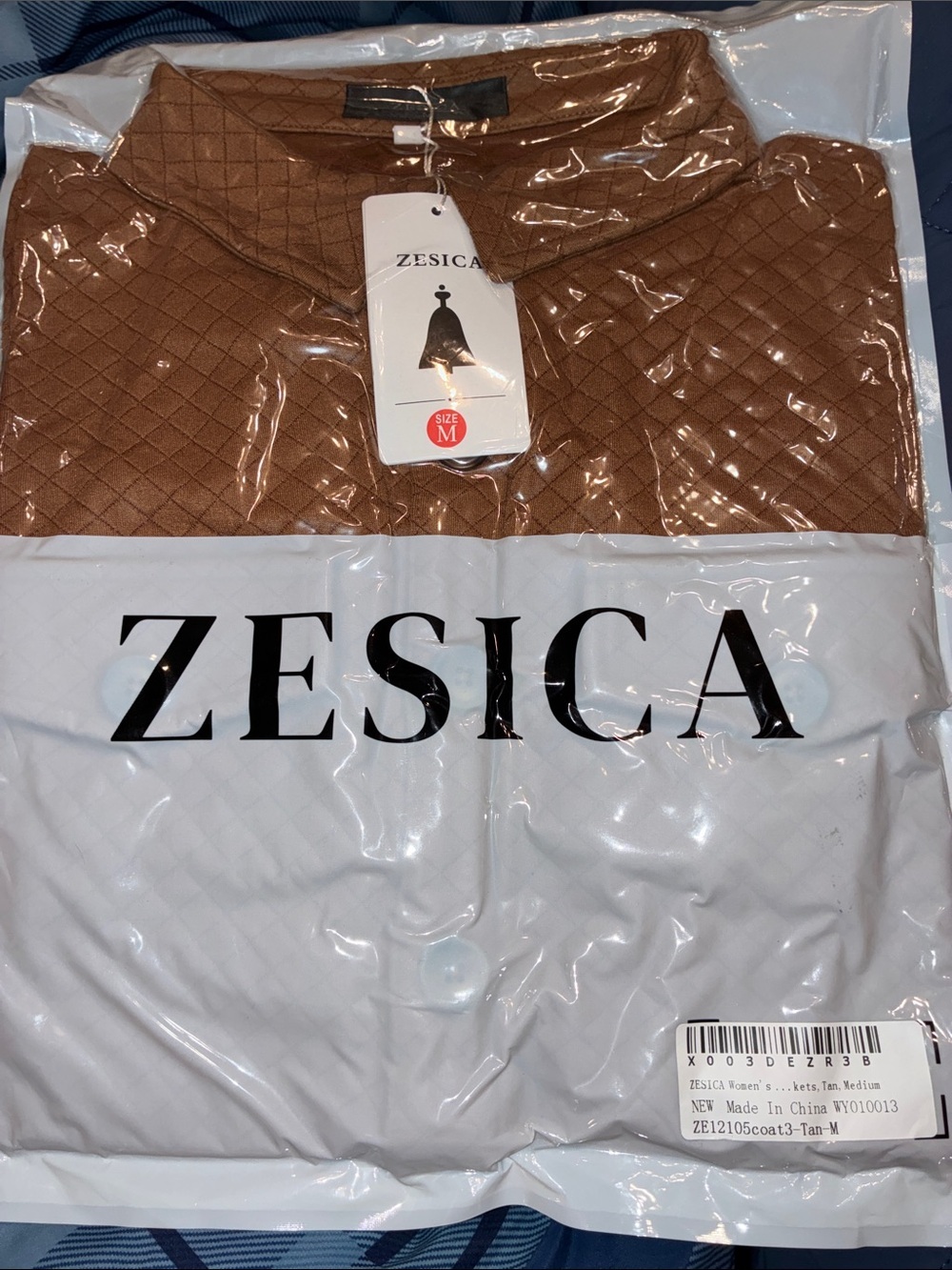 NWT Casual Long Sleeve Button Down Loose Lightweight Shacket Shirt Jacket Coat M - Picture 6 of 6